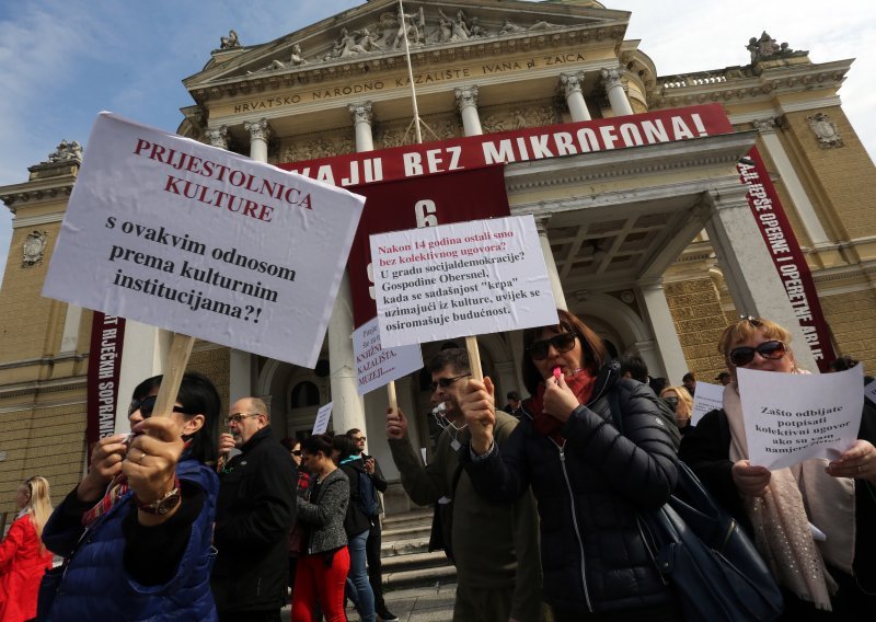 Veliki prosvjed riječkih kulturnjaka: Vrijedi li naša diploma manje?