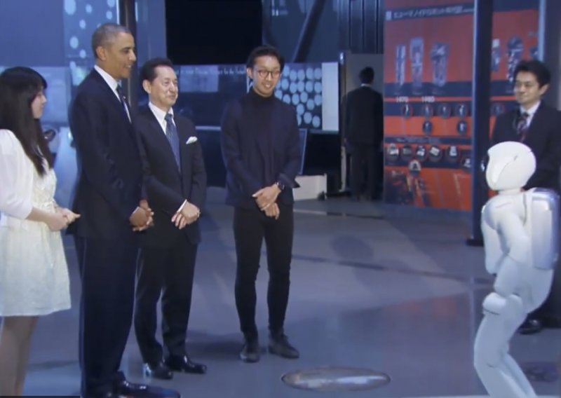 Što mislite kako je prošao susret Obame i robota?
