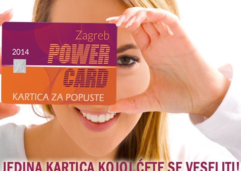 Poklanjamo vam Zagreb PowerCard karticu