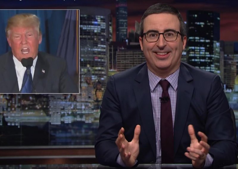 Komičar John Oliver smislio kako informirati Trumpa