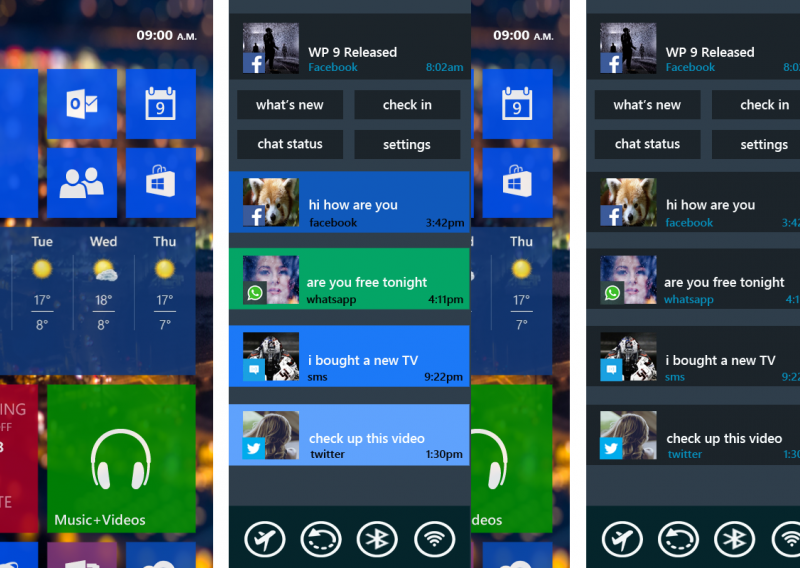 Kada bi barem Windows Phone 9 izgledao ovako