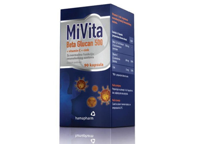 Ojačajte imunitet uz MiVita Beta Glucan 500