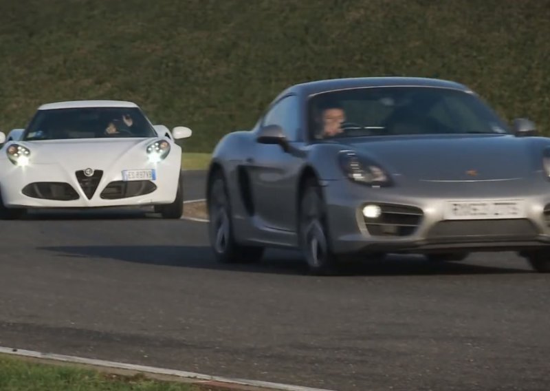 Kakve šanse ima Alfa 4C protiv Porsche Caymana?