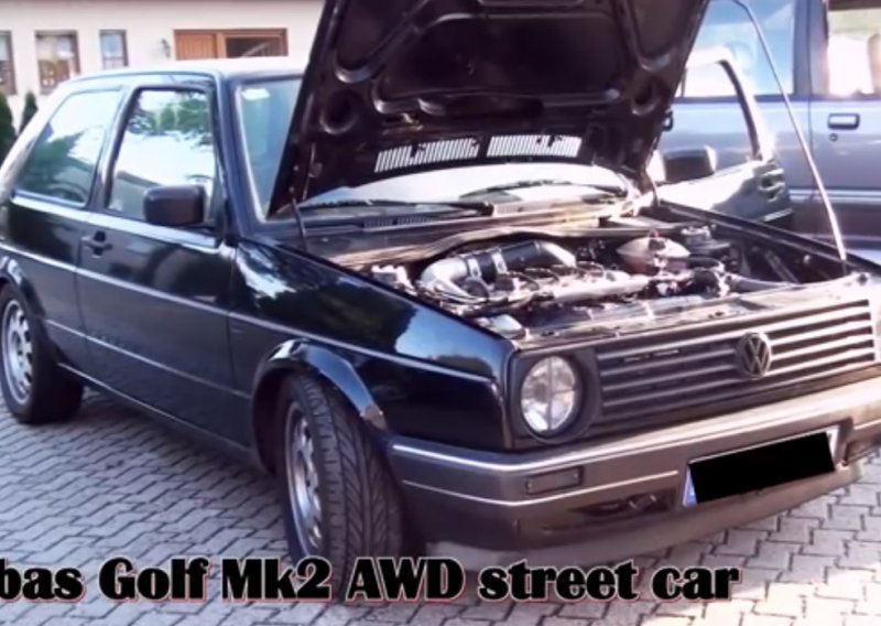 Ovo je Volkswagen Golf 2 s čak 1.150 KS!