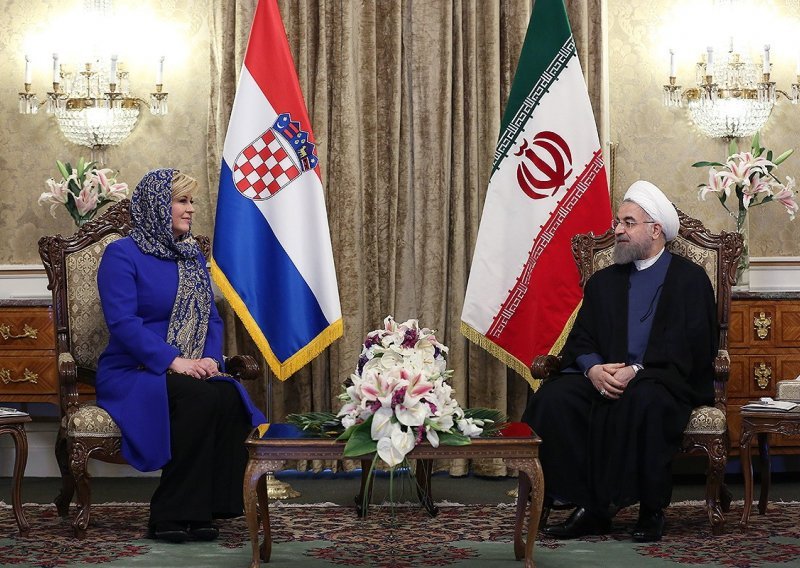 Iranski šef države s Grabar Kitarović: Hrvatska je naš ulaz u EU