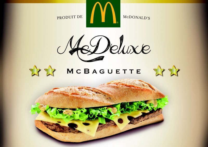 Novi sendvič s rustikalnim pecivom McBaguette