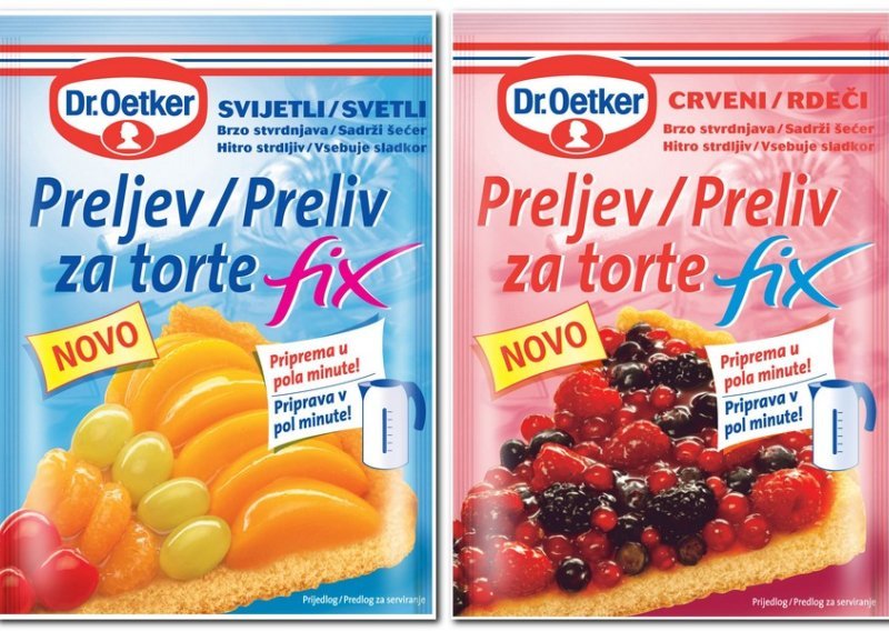 Dr. Oetker novi preljevi za torte