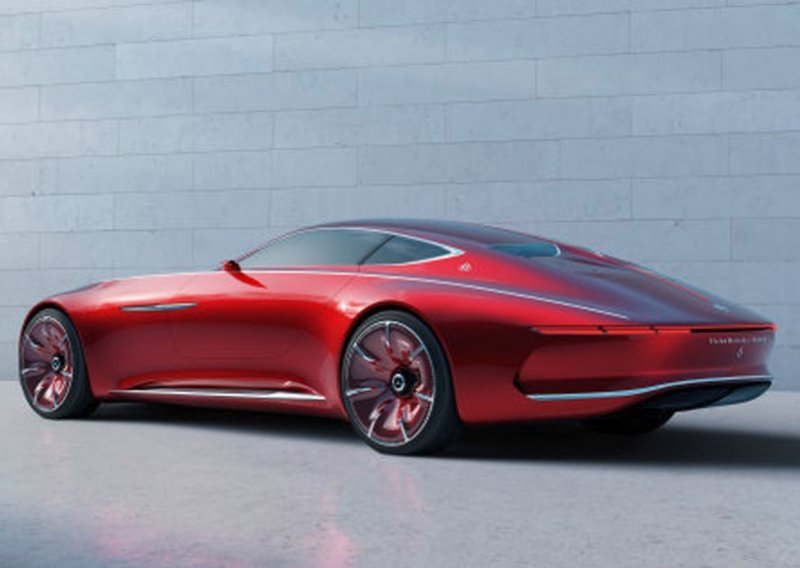 Vision Mercedes-Maybach 6 je senzacionalna posveta retro klasicima