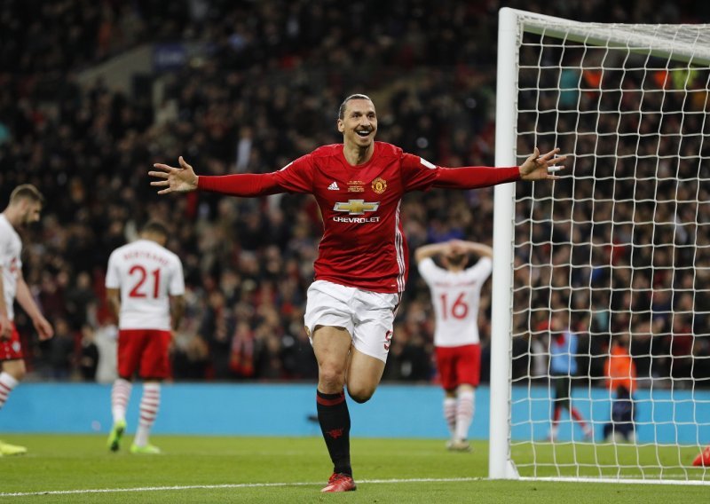 Zlatan Ibrahimović vodio ManUtd do novog trofeja