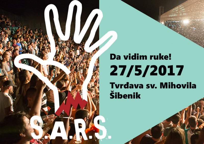 Vodimo vas na koncert S.A.R.S.-a u Šibenik