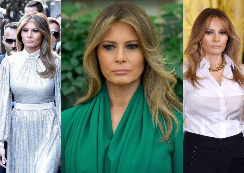 Kameno lice Melanije Trump: Zašto se lijepa Slovenka rijetko smije u javnosti?