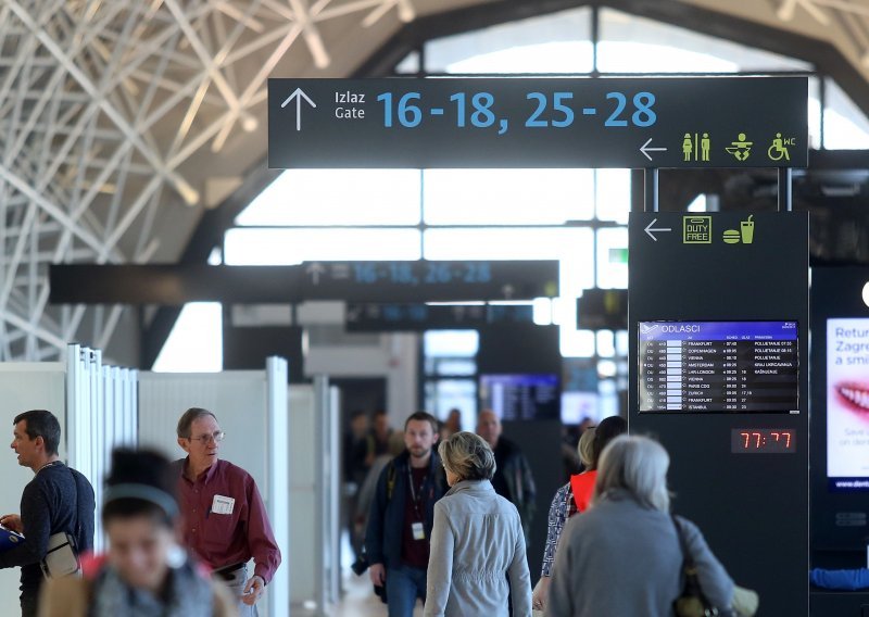 Avion za Dubrovnik kasnio jer nije imao tko utovariti prtljagu