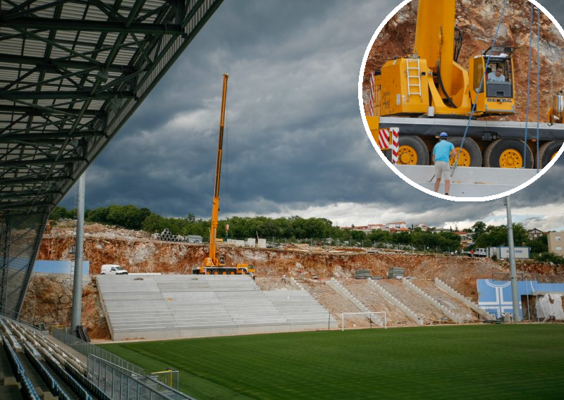 Pogledajte izgradnju nove tribine u Rijeci za Ligu prvaka; rekordna prodaja ulaznica!