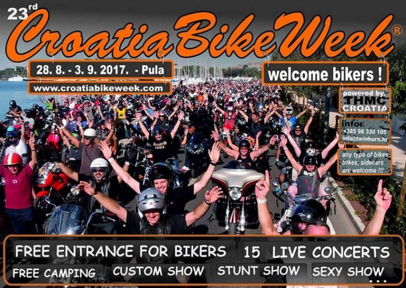 Croatia Bike Week na karti najposjećenijih moto partija na svijetu