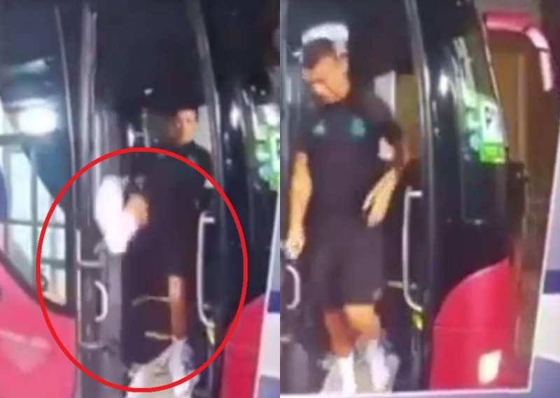 Pogledajte kako je Ronaldo izbjegao tešku ozljedu usred Skopja!