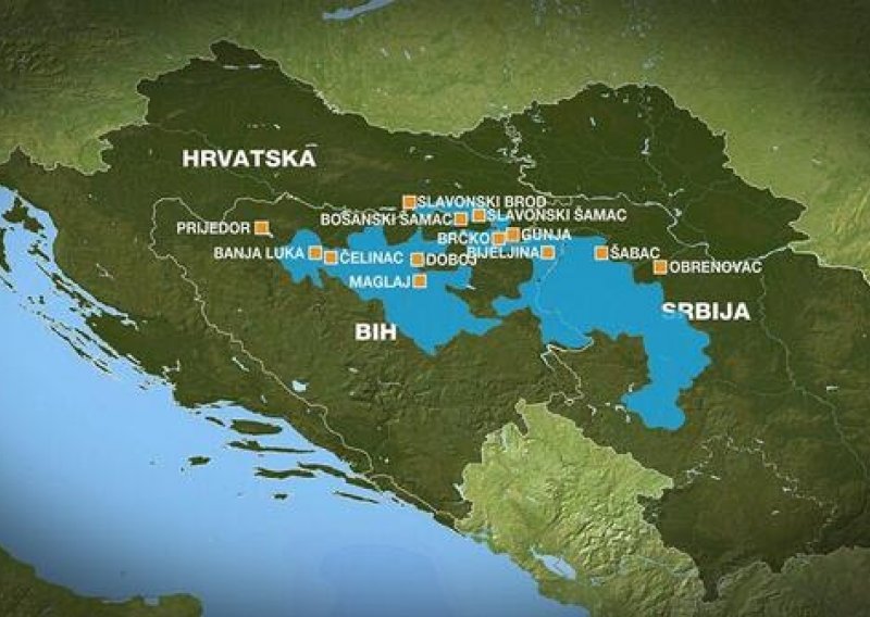 Poplavljena površina veća od Slovenije