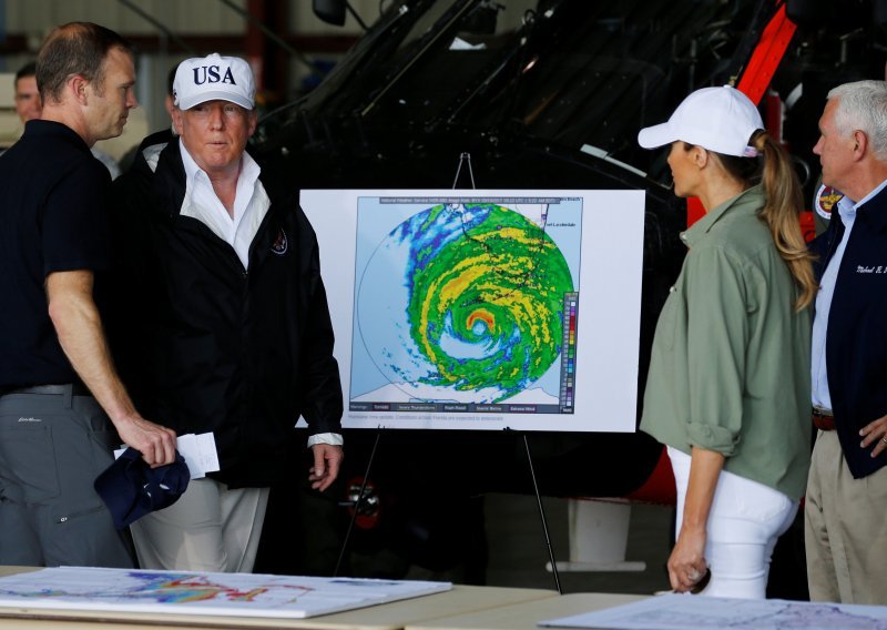 Trump došao na Floridu vidjeti posljedice Irme