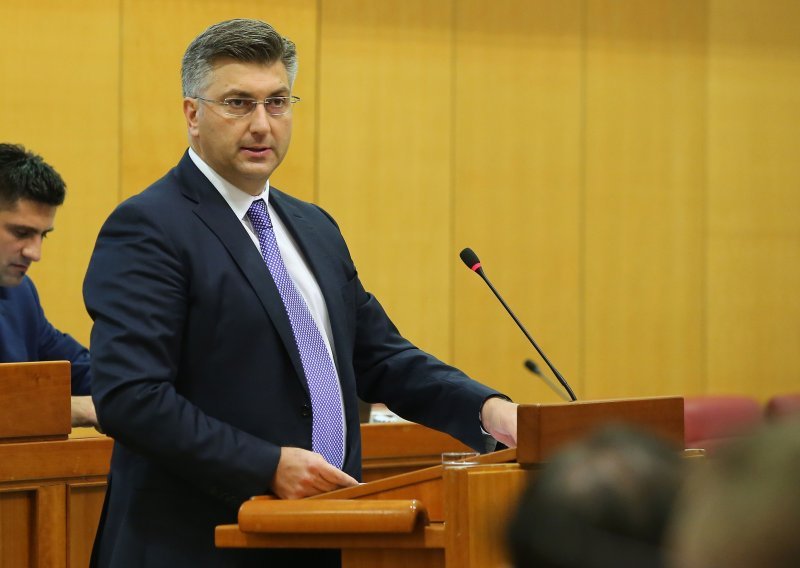 Plenković pobijesnio na raspravu u Saboru: Ovo je dno dna, ovo je teška žalost i očaj!