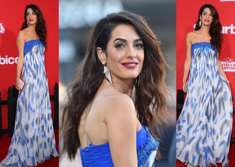 Magnet za poglede: Amal Clooney majčinstvo godi, nikad nije izgledala bolje