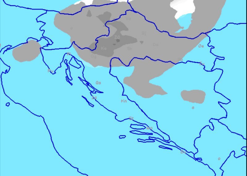 Do poslijepodne pakleno vruće, a onda nevrijeme s tučom!