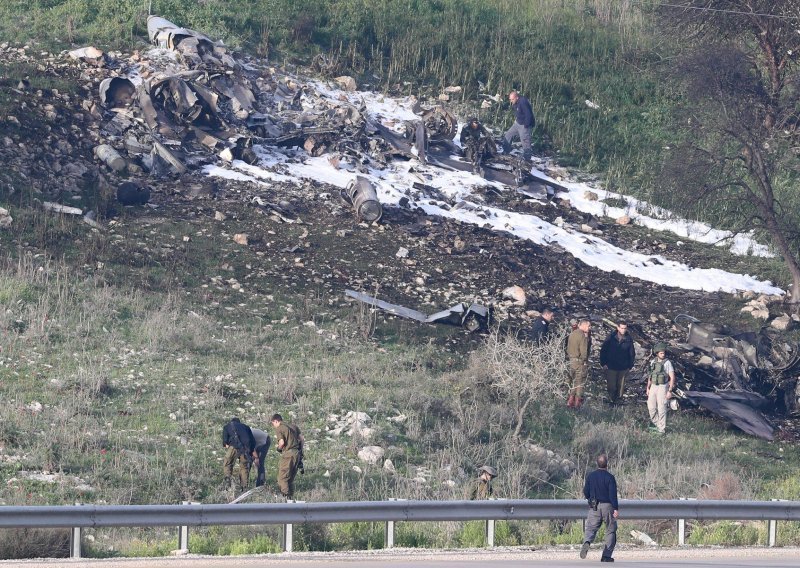 Izrael pokrenuo napade na Siriju nakon što mu je srušen F-16