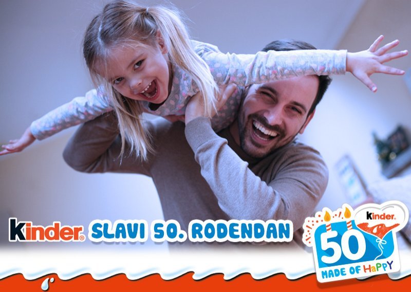 Kinder slavi 50. rođendan