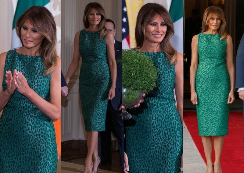 Melania Trump u odvažnoj haljini magnet je za poglede