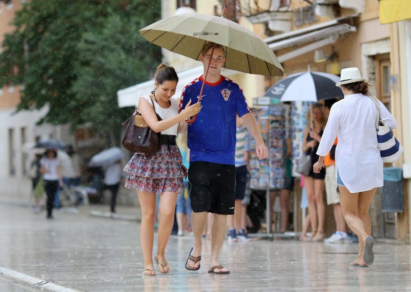 Detaljna vremenska prognoza: Pogledajte koga čeka sunce, a koga će oprati kiša