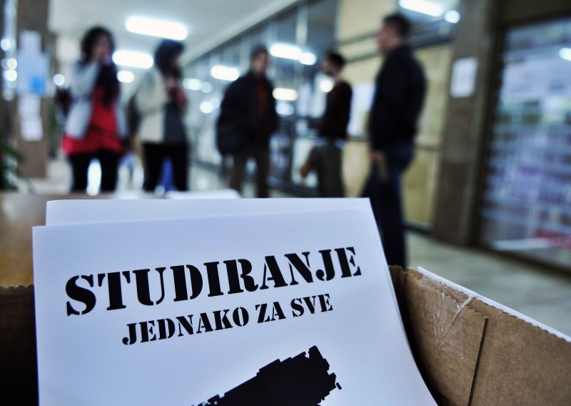 Studenti-prosvjednici traže očitovanje Ministarstva