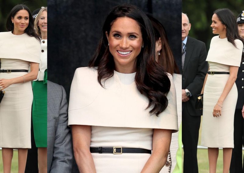 Meghan Markle naučila modnu lekciju i pokrila ramena