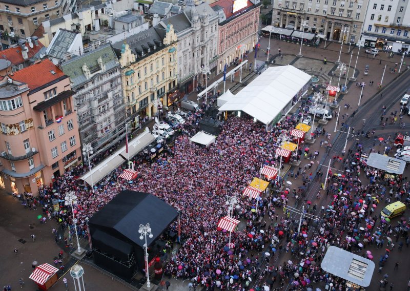 Zagreb se sprema za doček nogometaša. Ludnica će biti veća nego 1998. godine