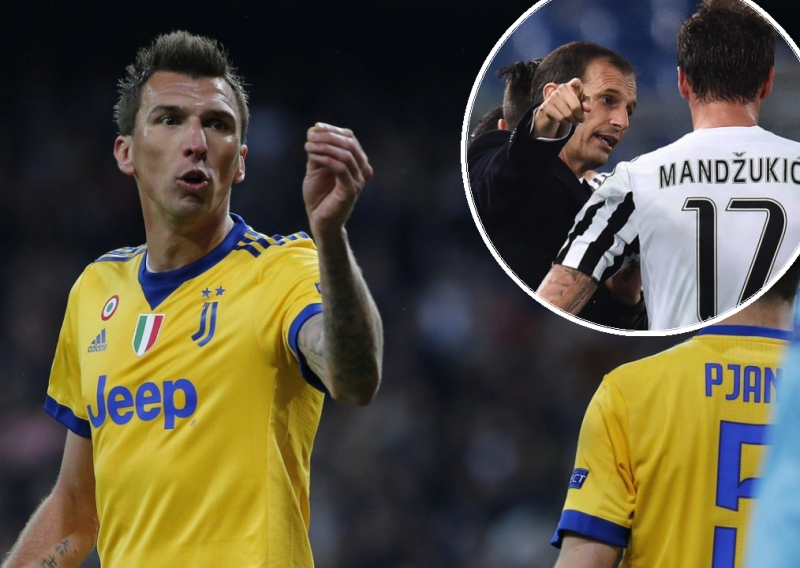 Ima li Mandžukić mjesta u prvih 11 strašnog Juventusa? Allegri se u jednoj izjavi dotakao borbenog Hrvata...