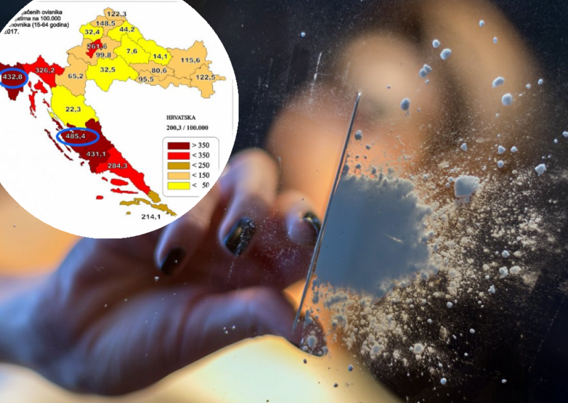 Pogledajte koji krajevi prednjače po broju ovisnika o drogama, na vrhu nisu niti Zagreb niti Split