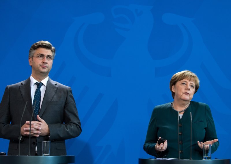 Plenković će u Berlinu s Merkel razgovarati o bilateralnim odnosima i stanju u regiji