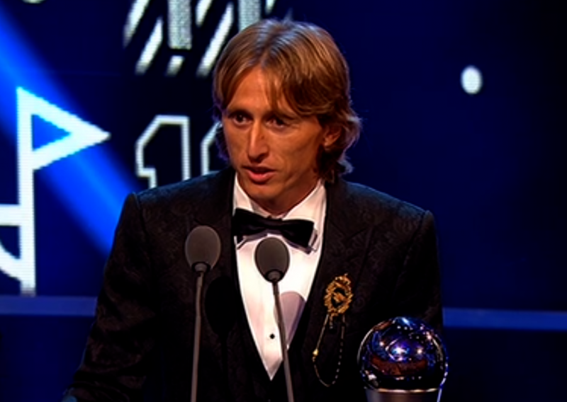 Luka Modrić najbolji je nogometaš svijeta u 2018. godini!