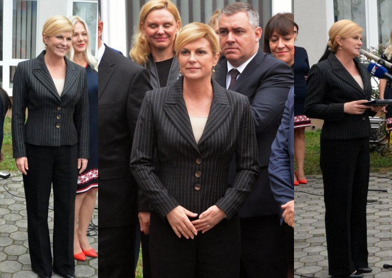 Haljine zamijenila odijelima: Kolinda Grabar-Kitarović prigrlila najveći trend sezone