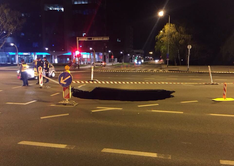 U Zagrebu osvanula još jedna rupa