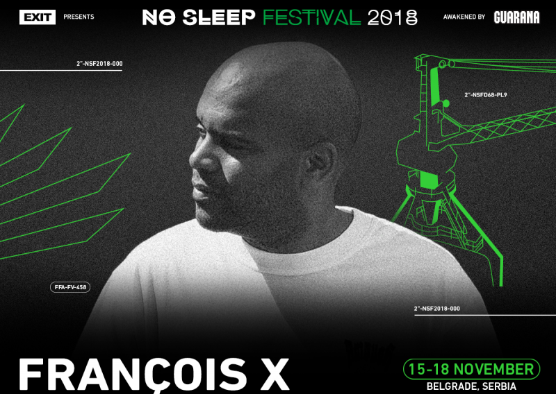 Olof Dreijer, Randomer, François X na No Sleep Festivalu u Beogradu