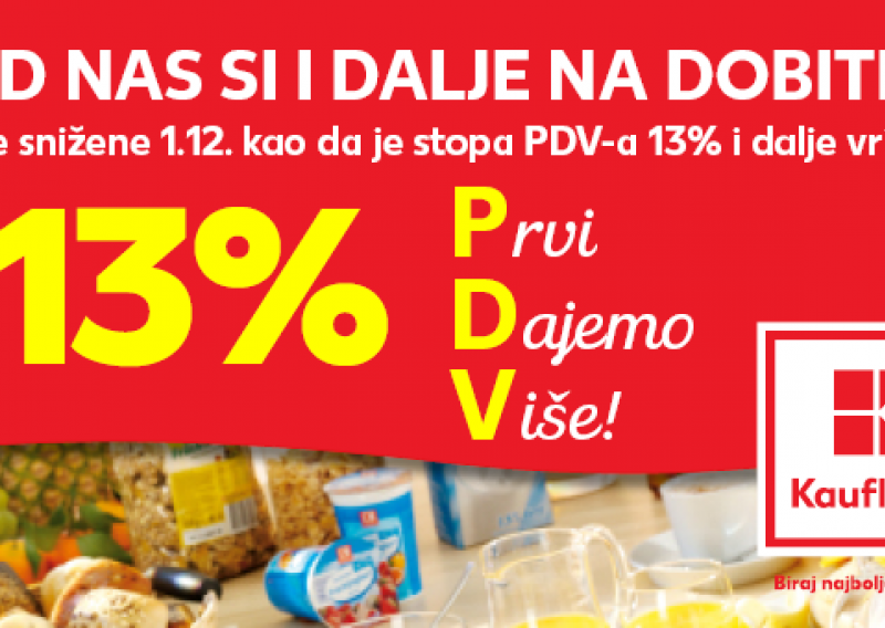 Nova stopa PDV-a u Kauflandu već od 1.12.2018.