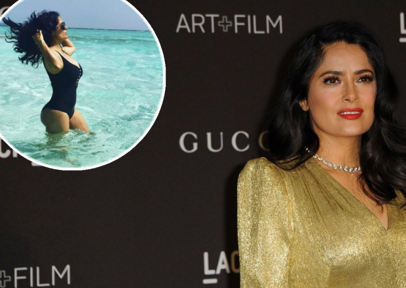 Obline na pravom mjestu: Salma Hayek u kupaćem kostimu zasjenila i mnogo mlađe kolegice