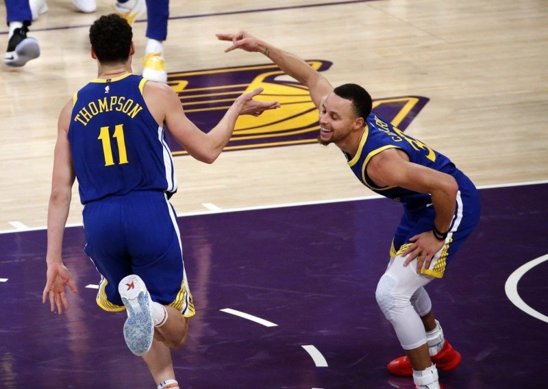 Klay Thompson postavio novi NBA rekord u tricama, Zubac opet oduševio navijače