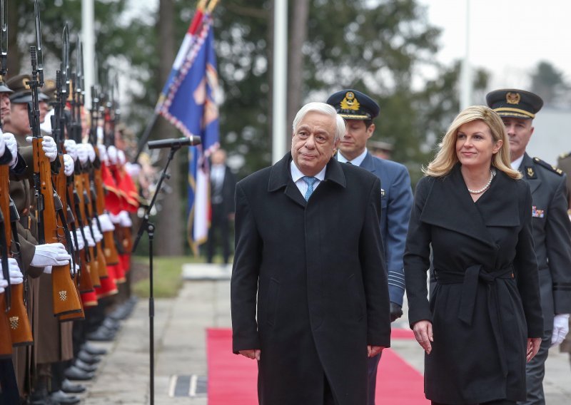 Grčki predsjednik Grabar - Kitarović: Znate vrlo dobro da će Grčka uvijek biti na vašoj strani