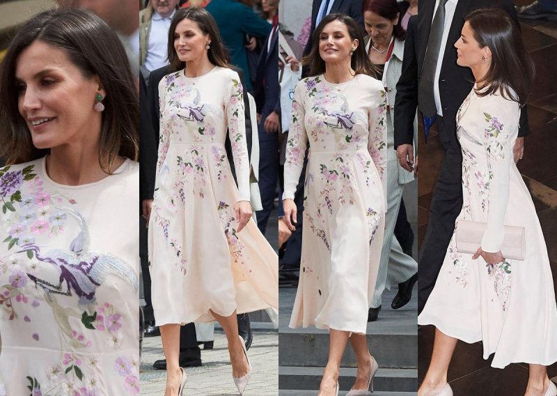 Nitko ne reciklira odjeću bolje od nje: Lijepa kraljica ponovila već viđeni stajling od glave do pete