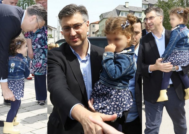 [FOTO] Plenković sa kćerkicom Milom proveo dan okružen igračkama