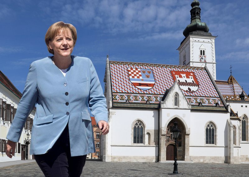 Angela Merkel stiže u Zagreb 'pogurati' Plenkovića; osigurano blindirano vozilo, protueksplozijske službe, antidron puška ...