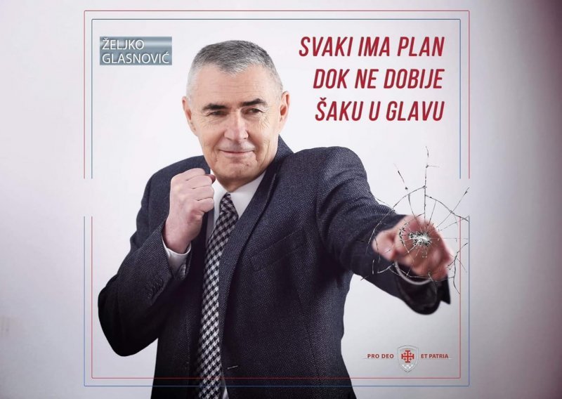 Glasnović poručio 'jugozomboidima': Svaki ima plan dok ne dobije šaku u glavu; očitovao se i DIP