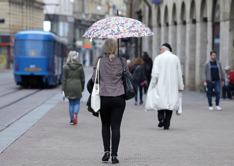 Još hladnije uz kišu i grmljavinu, ali čini se da vikend donosi dobre vijesti...