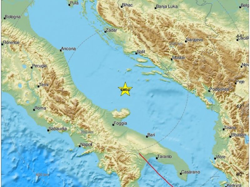Jak Potres U Jadranskom Moru - Tportal