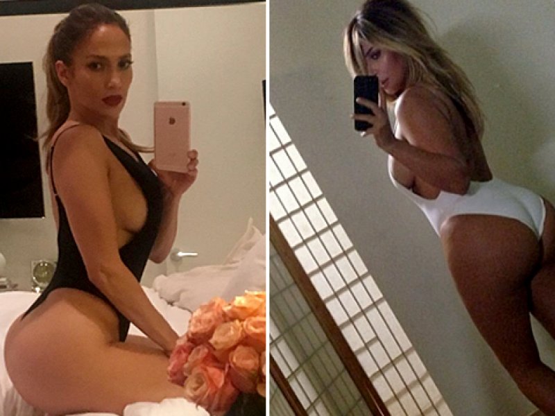 Jennifer Lopez Flashes Underboob While Getting Her 'Body Ready for Vegas