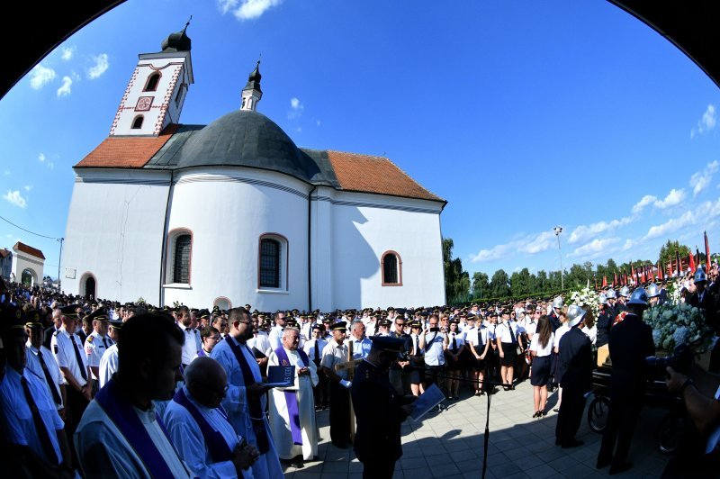 Oproštaj od vatrogasca Ivana Galekovića